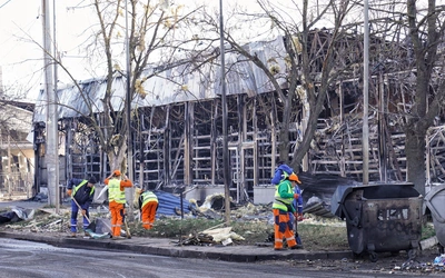 Ruskij mir. Odessa po nalocie chamry dronów