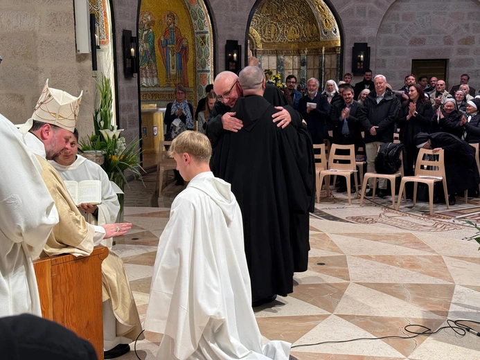 Benedyktyn ojciec Efrem złożył śluby wieczyste