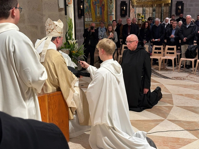 Benedyktyn ojciec Efrem złożył śluby wieczyste
