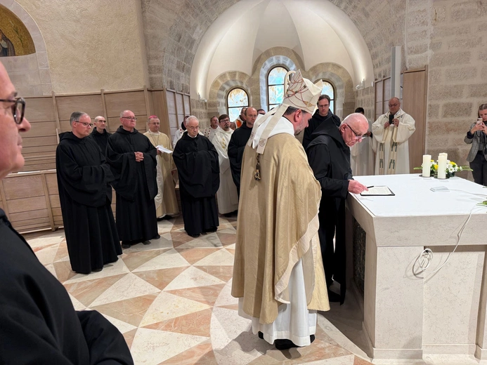 Benedyktyn ojciec Efrem złożył śluby wieczyste