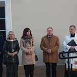 Poświęcenie odbudowanego domu