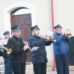 Poświęcenie odbudowanego domu