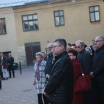 Poświęcenie odbudowanego domu