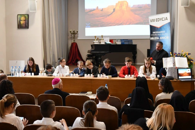 Finał diecezjalnego konkursu wiedzy biblijnej Biblista Junior