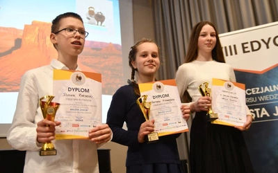 Uczestnicy konkursu Biblista Junior swoją wiedzą o Biblii zawstydziliby wielu dorosłych
