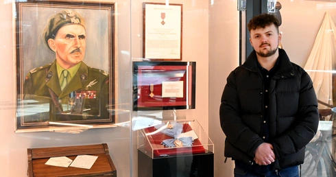 Praprawnuk gen. Sosabowskiego w Muzeum Lotnictwa