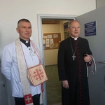 Wizyta biskupa na gliwickim położnictwie