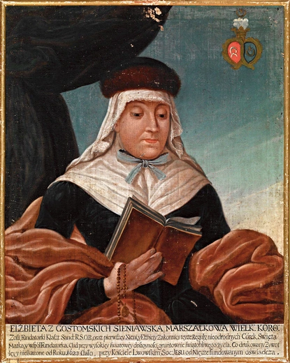 	Fundatorka klasztoru Elżbieta Sieniawska.