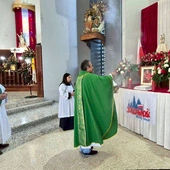 Uroczystość w kostarykańskiej parafii pw. Wniebowzięcia NMP (La Asunción de la Virgen María).