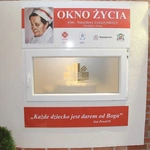 Poświęcenie okna życia w Szczecinku