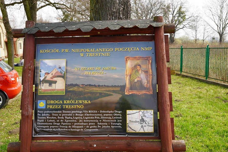 Pielgrzymka Drogą św. Jakuba z Zębic do katedry wrocławskiej