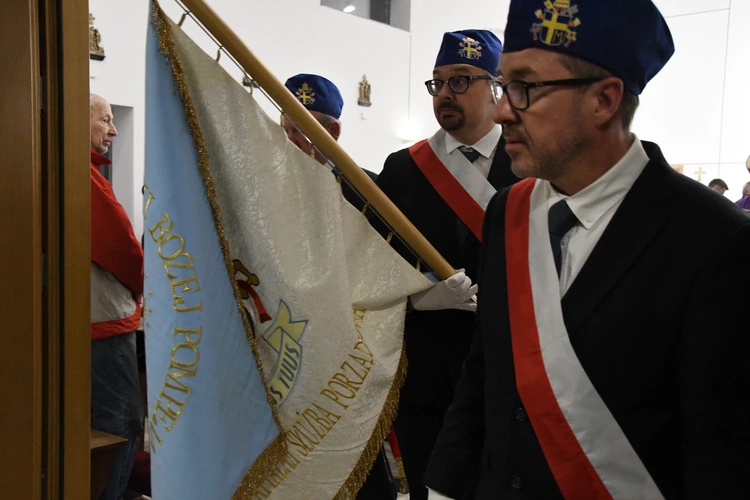 Poświęcenie krzyża na Żeraniu