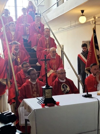 Mszy św. sprawowanej w intencji ofiar obozu przewodniczył bp Jan Glapiak.
