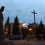 Poświęcenie krzyża misyjnego