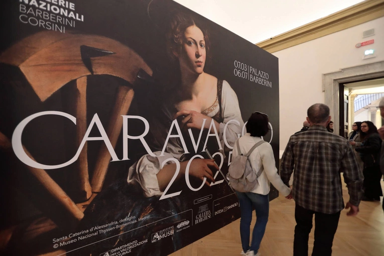 Wystawa obrazów Caravaggia w Rzymie