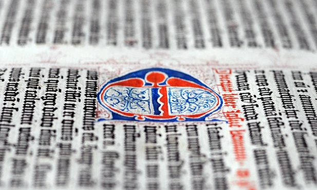 Ekspert o badaniach i konserwacji Biblii Gutenberga z Pelplina