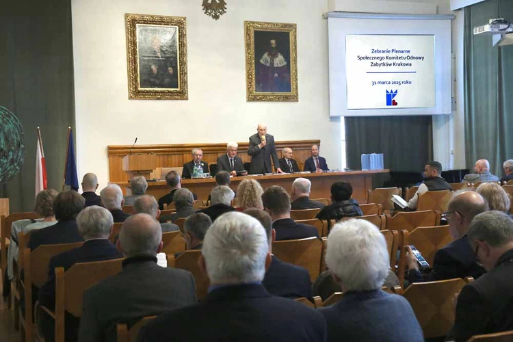 Posiedzenie Społecznego Komitetu Odnowy Zabytków Krakowa 2025