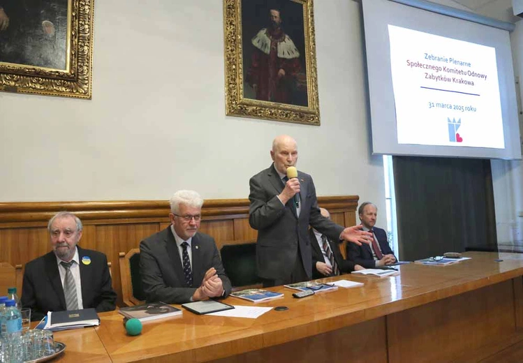 Posiedzenie Społecznego Komitetu Odnowy Zabytków Krakowa 2025