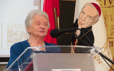 	Anna Rastawicka przedstawiła nauczanie Prymasa Tysiąclecia.