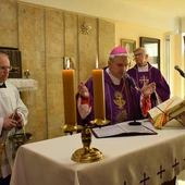 Poświęcenie odnowionej kaplicy i nowych pracowni medycznych w szpitalu w Sandomierzu