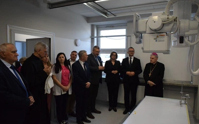 Poświęcenie odnowionej kaplicy w szpitalu w Sandomierzu