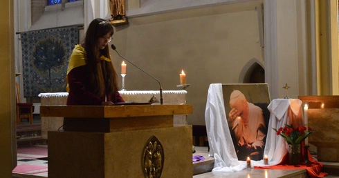 20. rocznica śmierci Jana Pawła II w Katowicach