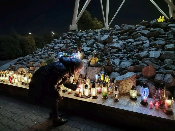 Modlitwa przy Krzyżu Papieskim