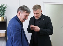 Adrian Zanberg (po prawej)