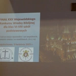 Finał wojewódzkiego konkursu biblijnego