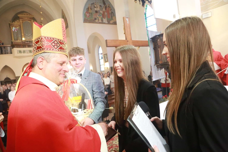 Bierzmowanie w Laskowej