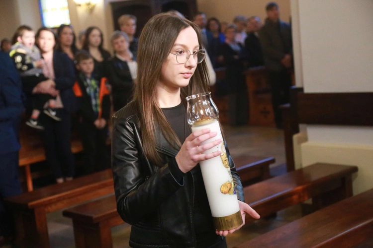 Bierzmowanie w Laskowej