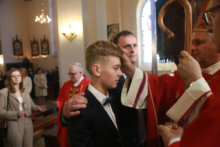 Bierzmowanie w Laskowej