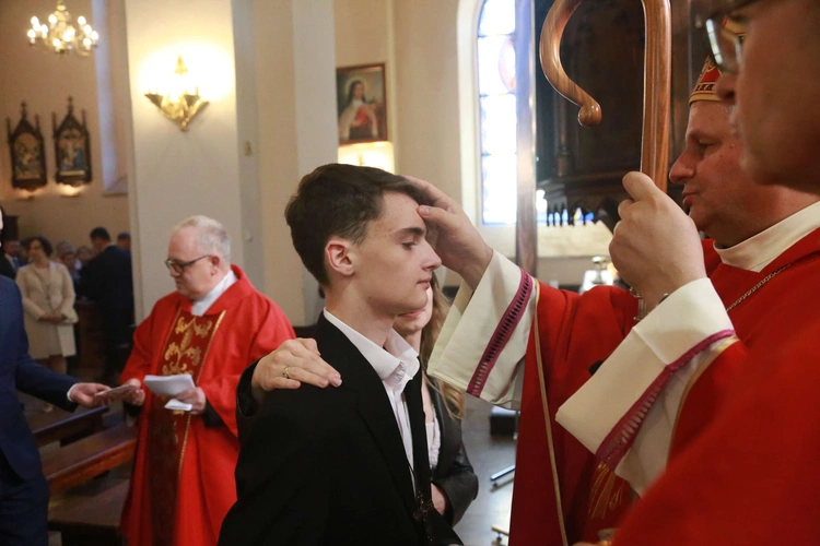 Bierzmowanie w Laskowej