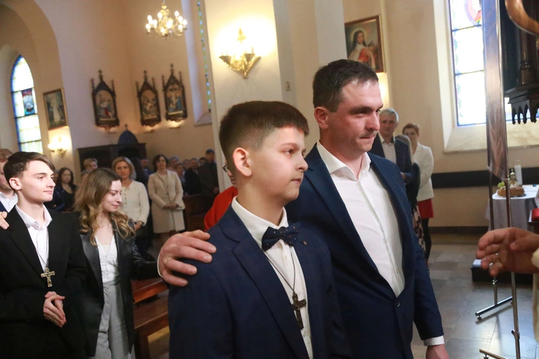 Bierzmowanie w Laskowej