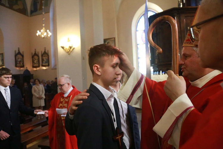 Bierzmowanie w Laskowej