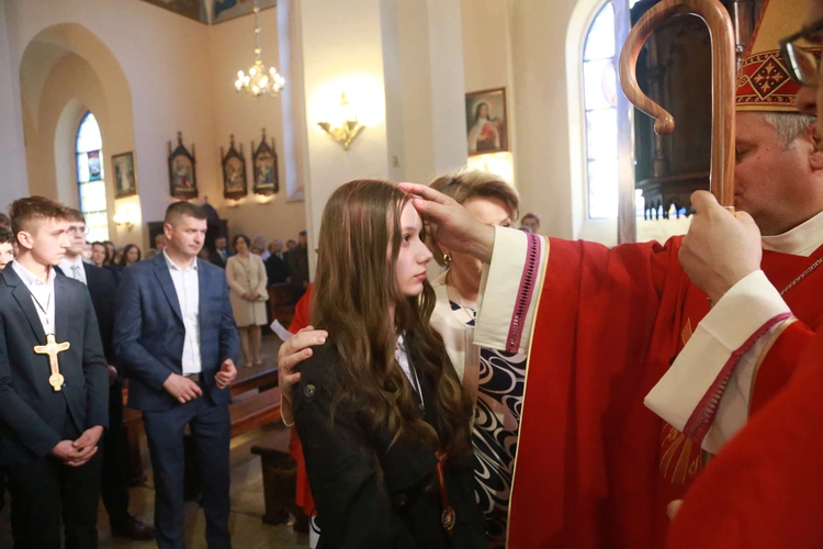 Bierzmowanie w Laskowej