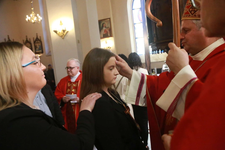 Bierzmowanie w Laskowej