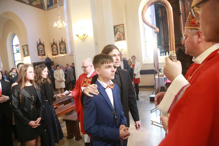 Bierzmowanie w Laskowej