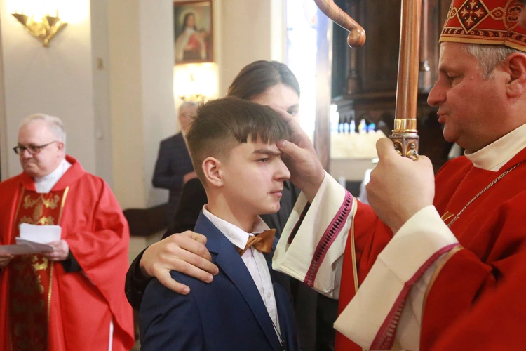 Bierzmowanie w Laskowej