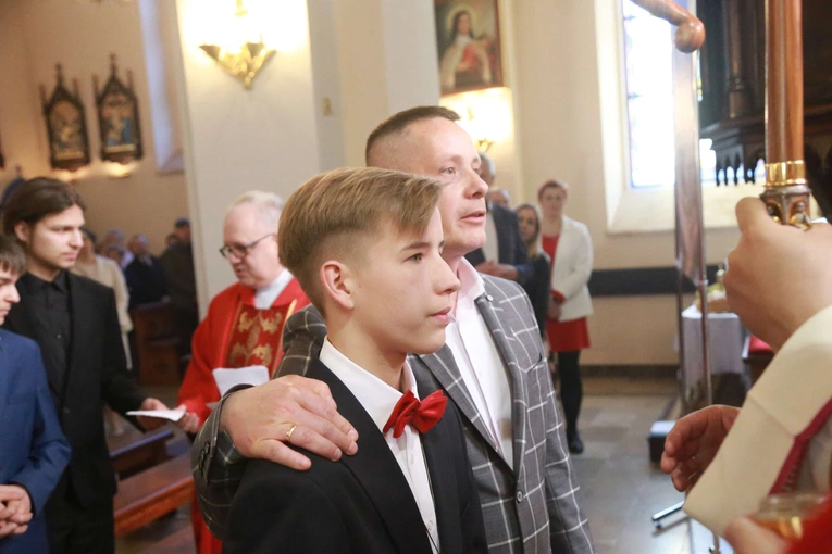 Bierzmowanie w Laskowej