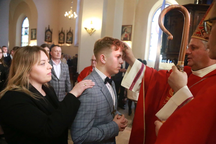 Bierzmowanie w Laskowej