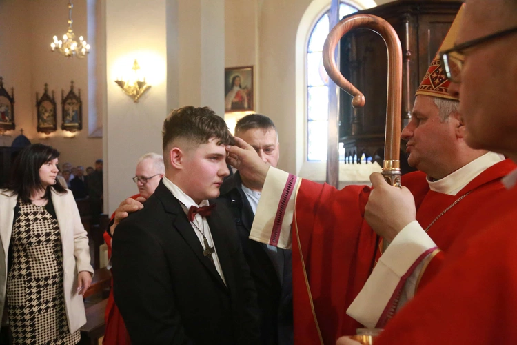 Bierzmowanie w Laskowej