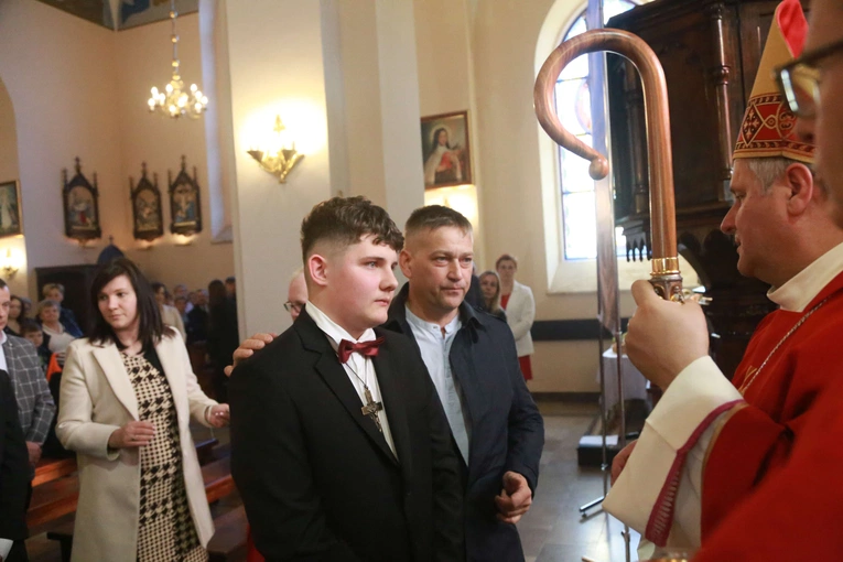 Bierzmowanie w Laskowej