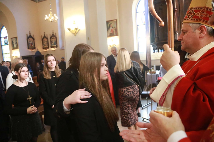 Bierzmowanie w Laskowej