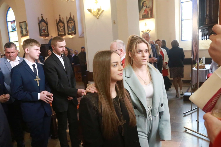 Bierzmowanie w Laskowej
