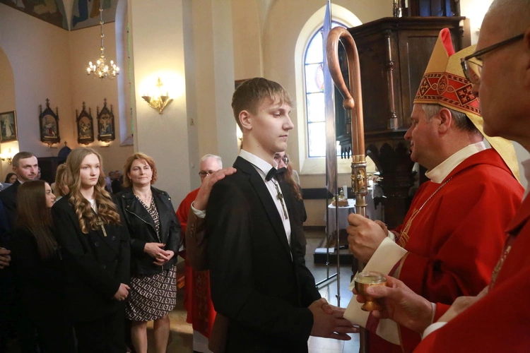 Bierzmowanie w Laskowej