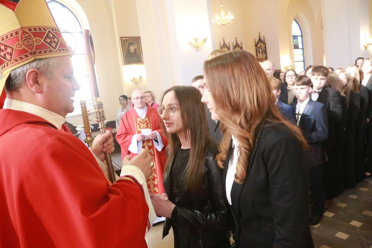 Bierzmowanie w Laskowej