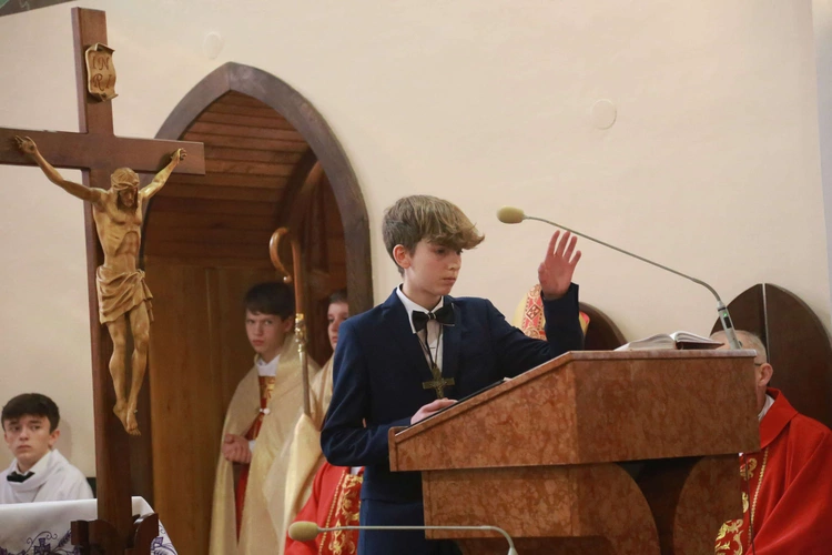 Bierzmowanie w Laskowej