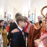Bierzmowanie w Łososinie Dolnej