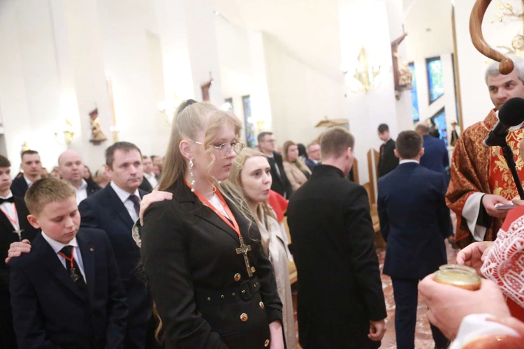 Bierzmowanie w Łososinie Dolnej